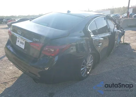 2018 Infiniti Q50 Luxe/Sport из США, поврежденный, VIN JN1EV7AR8JM432877